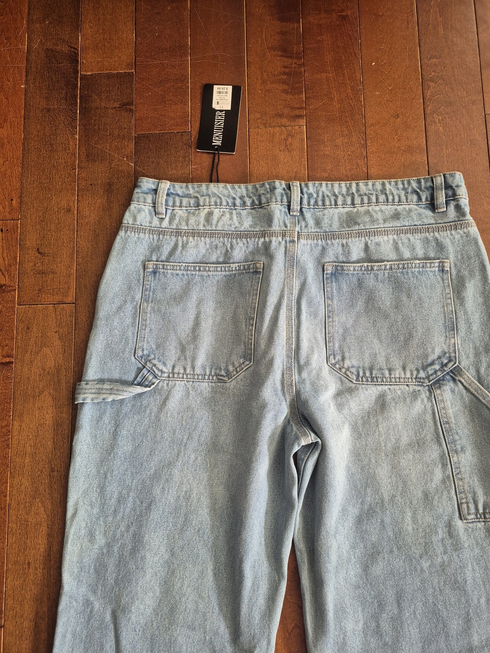 Refuge  DENIM  SIZE 11 Light Blue Wide-Leg Women's Jeans - Picture 11 of 11